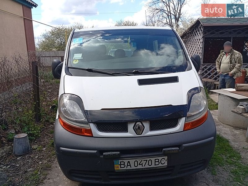 2006 Renault Trafic, VIN VF1FLACA66Y149476:plate — фото 1 (autoria)