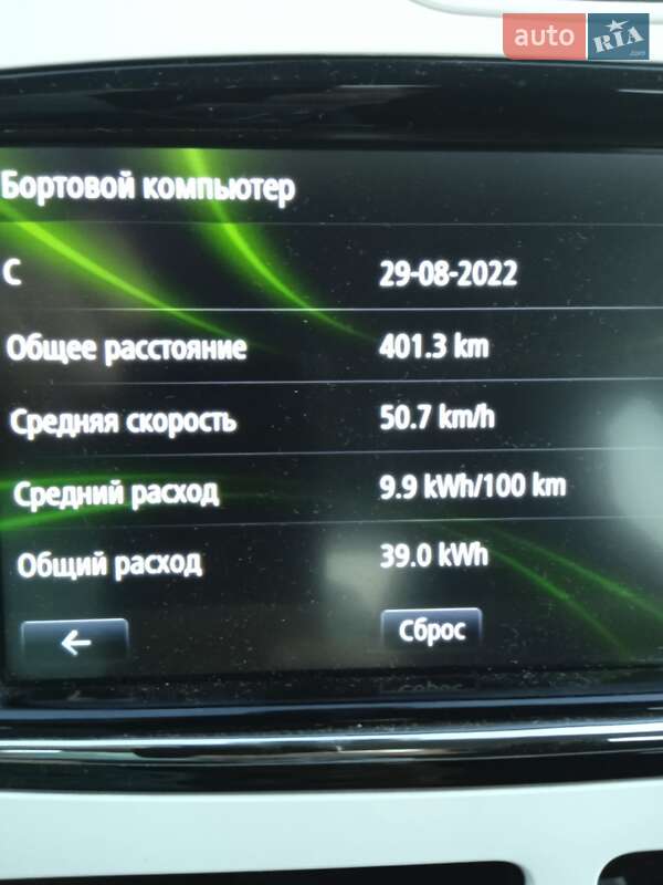 Хэтчбек Renault Zoe 2018 в Одессе