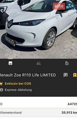 Хэтчбек Renault Zoe 2019 в 