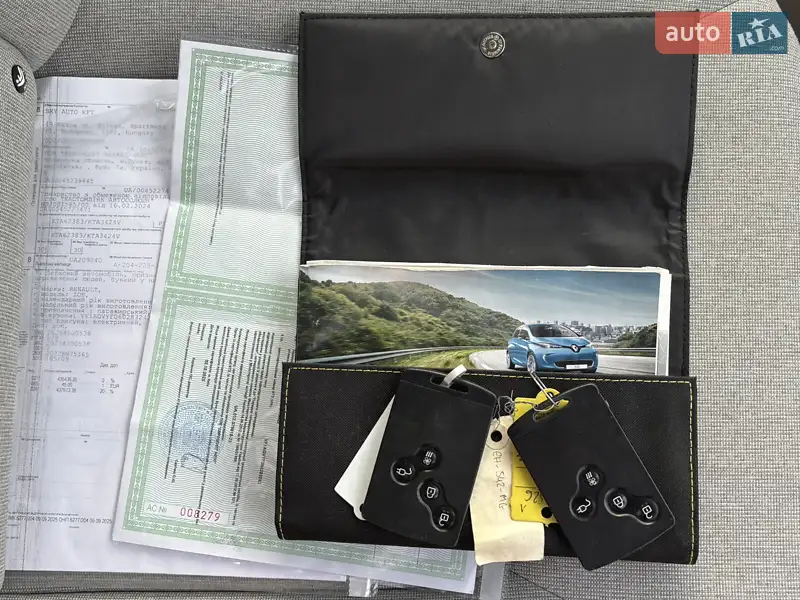 Хэтчбек Renault Zoe 2018 в Дубно документ
