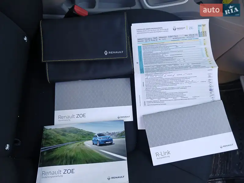 Хетчбек Renault Zoe 2018 в Ходореві документ