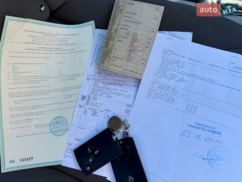 Хэтчбек Renault Zoe 2014 в Ровно