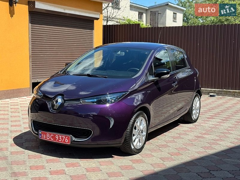 2019 Renault ZOE, VIN VF1AG000661160112:plate — фото 1 (autoria)