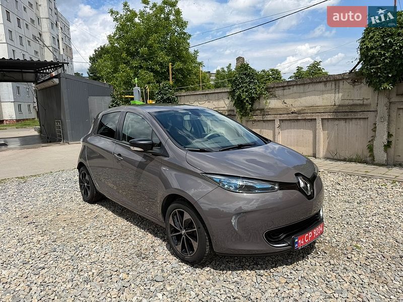 2017 Renault ZOE, VIN VF1AGVYF057356250:plate — фото 1 (autoria)