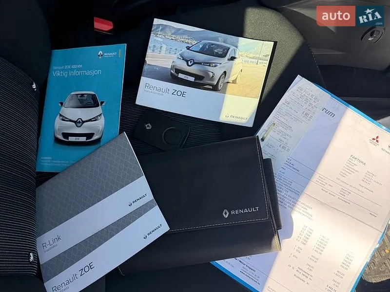 Хэтчбек Renault Zoe 2017 в Луцке документ