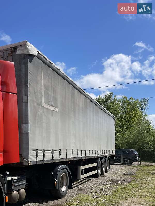 Тентованный борт (штора) - полуприцеп Renders NBPG 1996 в Жидачове