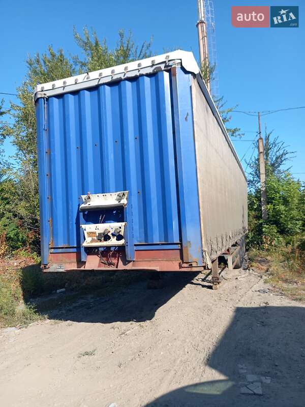 Тентованный борт (штора) - полуприцеп Renders ROC 1999 в Запорожье фото 4 Тентованный борт (штора) - полуприцеп Renders ROC 1999 в Запорожье