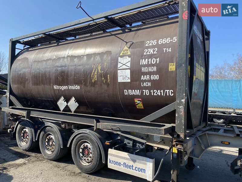 Цистерна полуприцеп Rinnen S-NA 1997 в Одессе