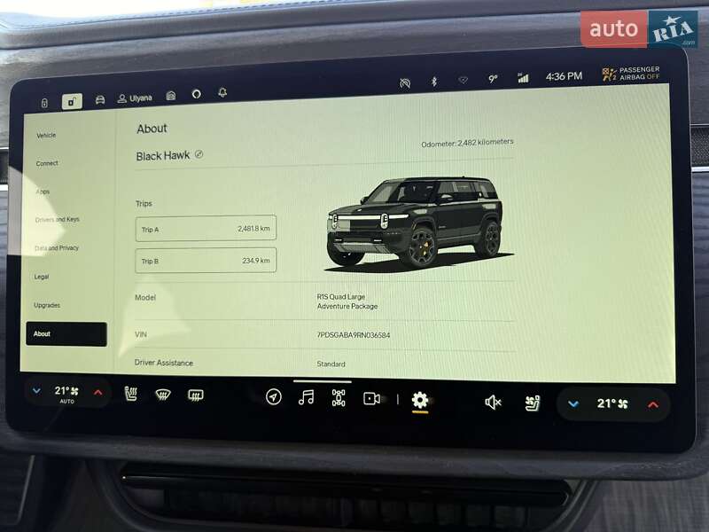 Позашляховик / Кросовер Rivian R1S 2024 в Львові