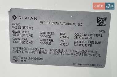 Внедорожник / Кроссовер Rivian R1S 2022 в 