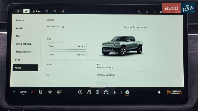 Пікап Rivian R1T 2022 в Кропивницькому