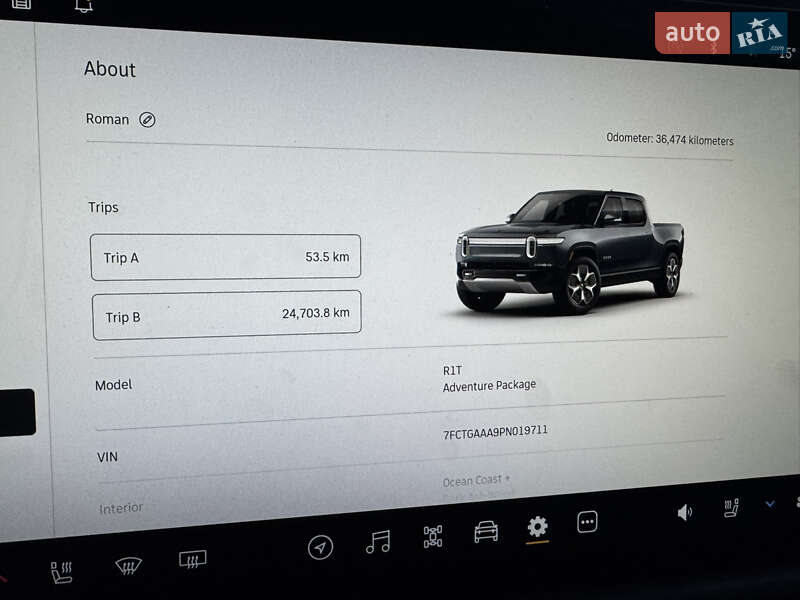 Внедорожник / Кроссовер Rivian R1T 2023 в Ужгороде