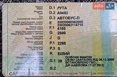 Микроавтобус РУТА А0482 СПГ 2006 в 