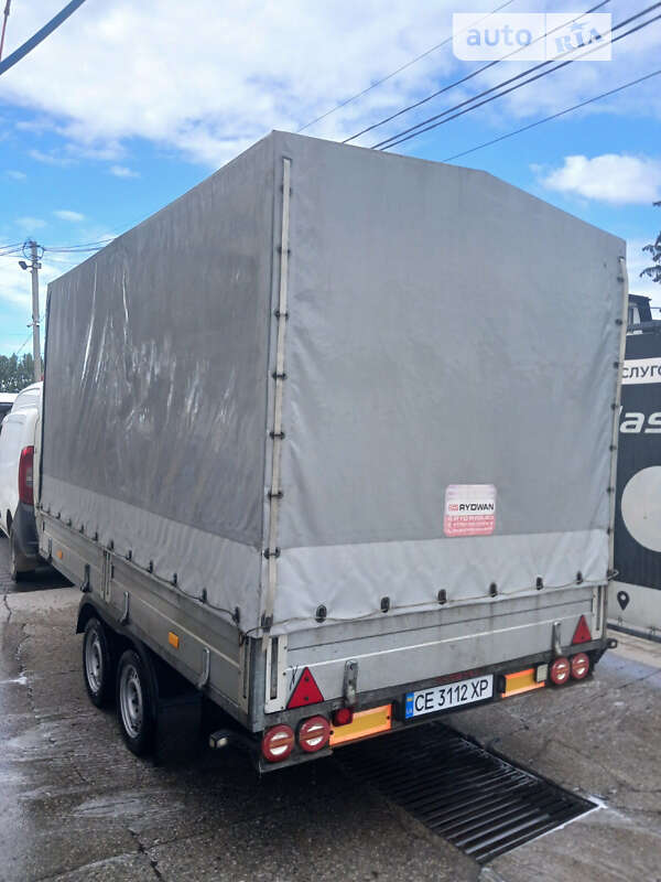 Тентованный борт (штора) - прицеп Rydwan A2700 2019 в Черновцах фото 4 Тентованный борт (штора) - прицеп Rydwan A2700 2019 в Черновцах