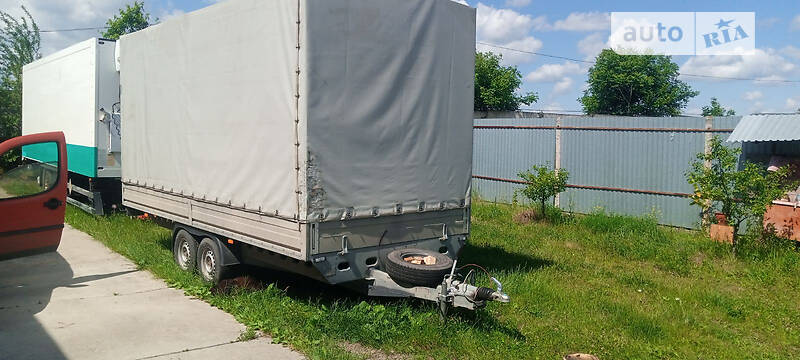 Тентованный борт (штора) - прицеп Rydwan B2600 2018 в Черновцах