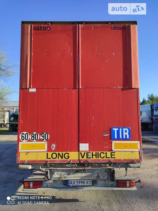 Тентований борт (штора) - прицеп Samro CD 2007 в Харкові фото 3 Тентований борт (штора) - прицеп Samro CD 2007 в Харкові