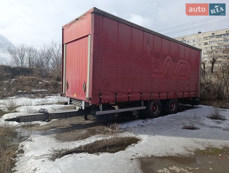 Тентованный борт (штора) - прицеп Samro CD 2005 в Дергачах фото Тентованный борт (штора) - прицеп Samro CD 2005 в Дергачах