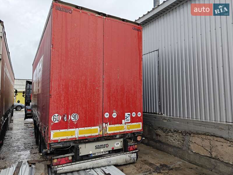 Тентованный борт (штора) - прицеп Samro RE 2006 в Днепре