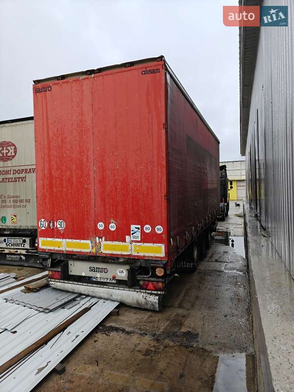 Тентованный борт (штора) - прицеп Samro RE 2006 в Днепре