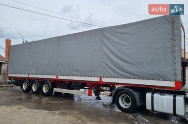 Тентований борт (штора) - напівпричіп Samro SR 334 1998 в Черкасах