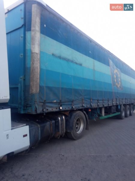 Тентованный борт (штора) - полуприцеп Samro SR 1999 в Теофиполе