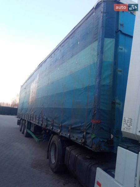 Тентованный борт (штора) - полуприцеп Samro SR 1999 в Теофиполе