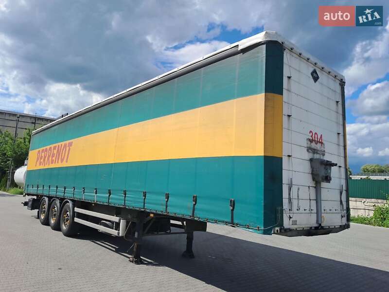 Тентований борт (штора) - напівпричіп Samro ST39WGPE 2010 в Хмельницькому фото 4 Тентований борт (штора) - напівпричіп Samro ST39WGPE 2010 в Хмельницькому