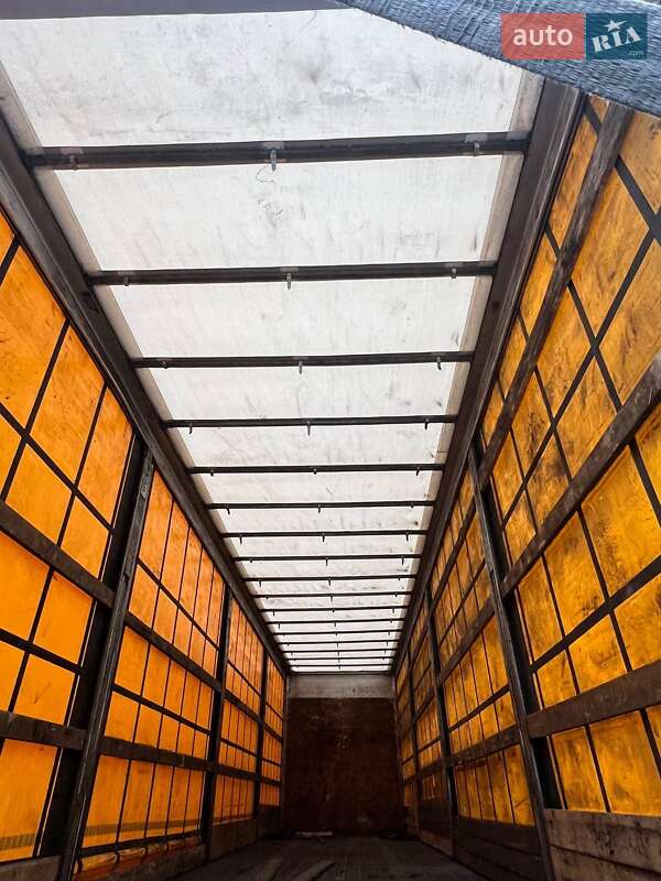 Тентованный борт (штора) - полуприцеп Samro ST 2011 в Любомле