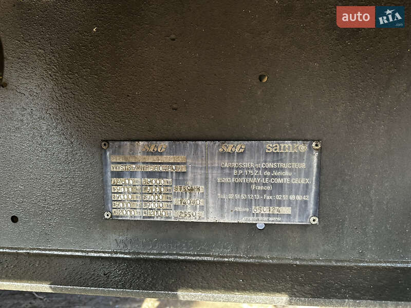 Тентованный борт (штора) - полуприцеп Samro ST 2006 в Львове фото 12 Тентованный борт (штора) - полуприцеп Samro ST 2006 в Львове