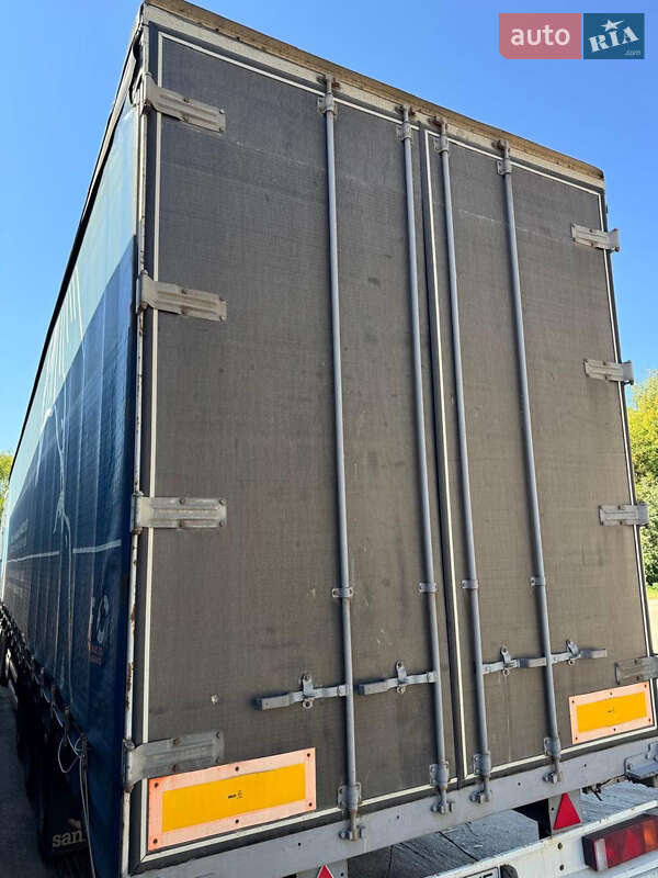 Тентованный борт (штора) - полуприцеп Samro ST 2009 в Одессе фото 3 Тентованный борт (штора) - полуприцеп Samro ST 2009 в Одессе