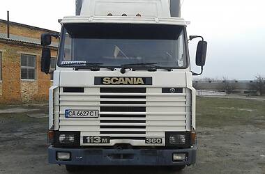 Тентованый Scania 113M 1990 в Черкассах