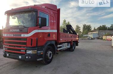 Кран-манипулятор Scania 114 1996 в Киеве