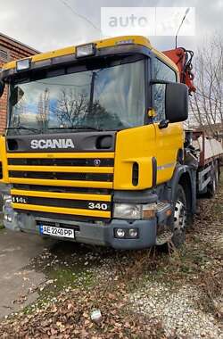 Кран-манипулятор Scania 114 2000 в Кривом Роге