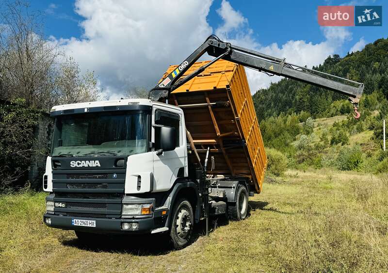 Самоскид Scania 114 2001 в Львові