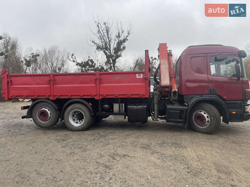 Кран-манипулятор Scania 114 2003 в Киеве