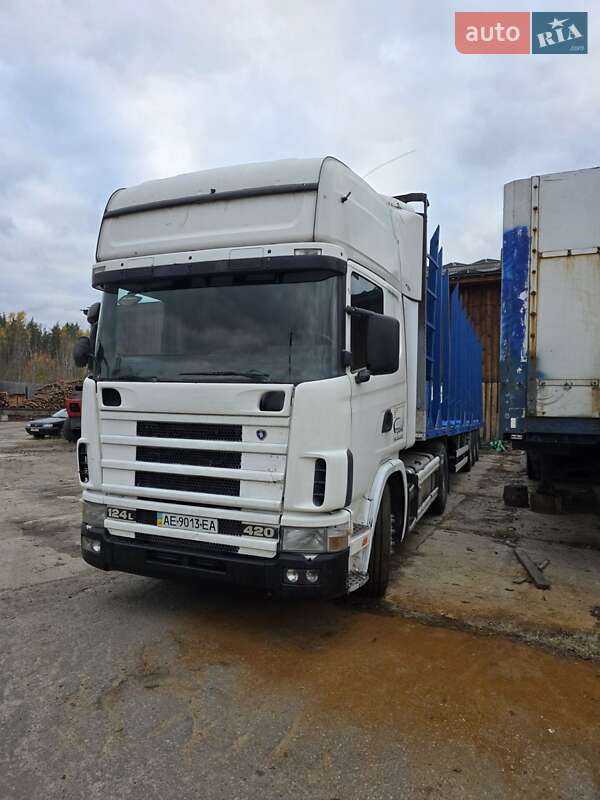 Лісовоз / Сортиментовоз Scania 124 2002 в Іванкові фото 2 Лісовоз / Сортиментовоз Scania 124 2002 в Іванкові