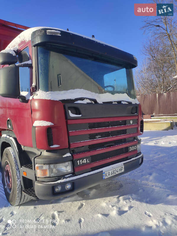 Кран-манипулятор Scania 124 2003 в Киеве