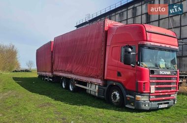 Тентованый Scania 124 2003 в Луцке