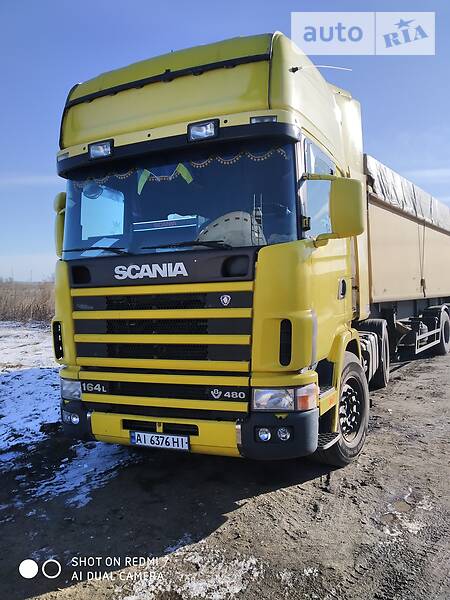 Зерновоз Scania 164L 2002 в Киеве