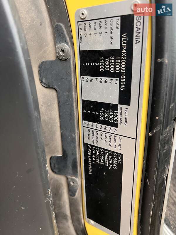 Тягач Scania P 2012 в Львове фото 3 Тягач Scania P 2012 в Львове