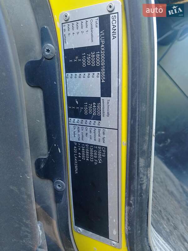 Тягач Scania P 2012 в Одесі