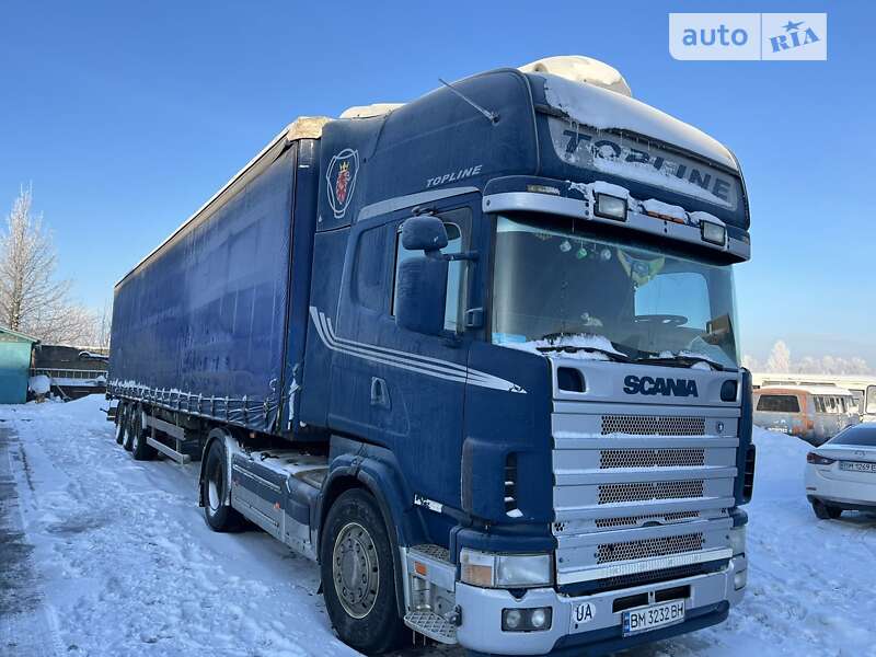 Тентованый Scania R 124 2004 в Шостке