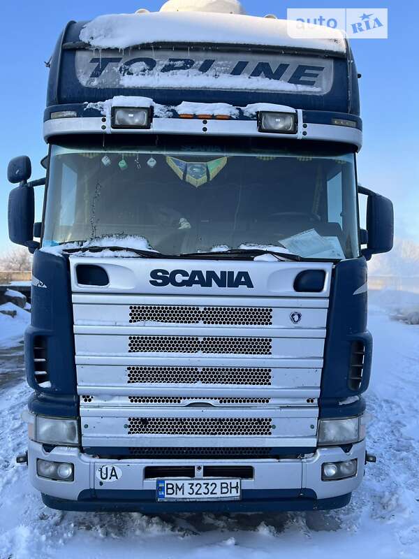 Тентованый Scania R 124 2004 в Шостке
