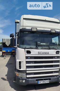 Тентований Scania R 124 2002 в Запоріжжі