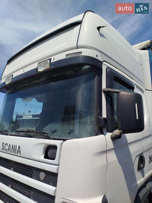 Тентований Scania R 124 2002 в Запоріжжі