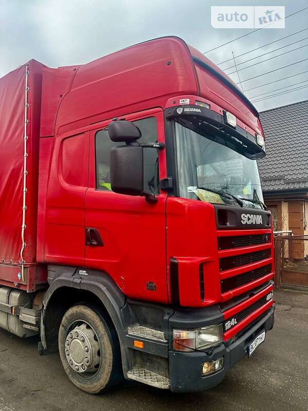 Тентованый Scania R 124 2003 в Рокитном