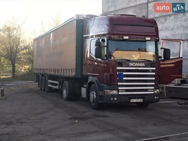 Тягач Scania R 124 2000 в 