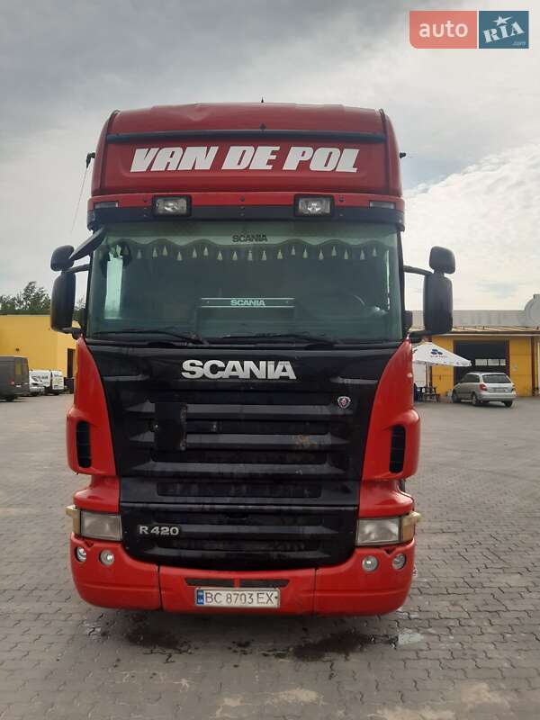 Тентований Scania R 420 2007 в Львові