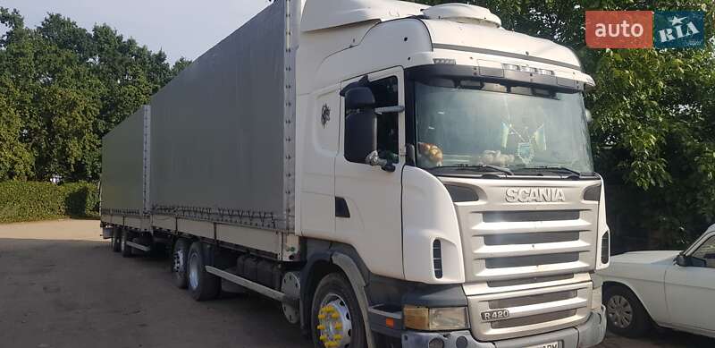 Тентованый Scania R 420 2008 в Кропивницком