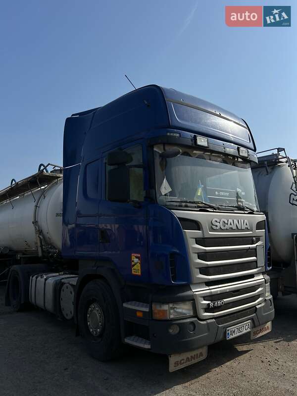 Тягач Scania R 420 2011 в Житомирі фото 3 Тягач Scania R 420 2011 в Житомирі